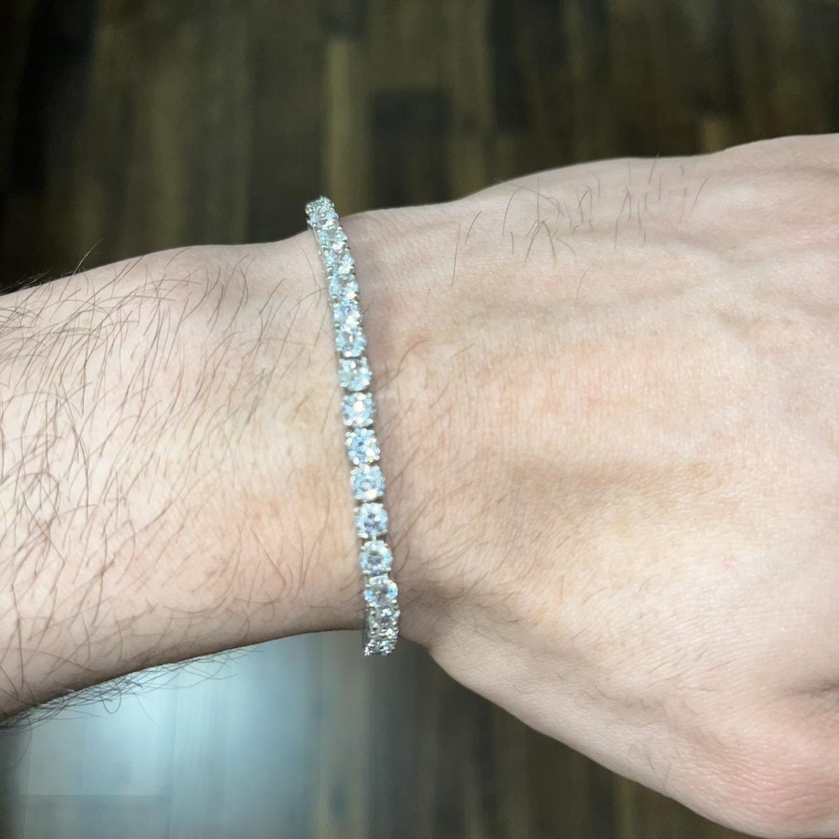 cubic tennis bracelet - Image 5