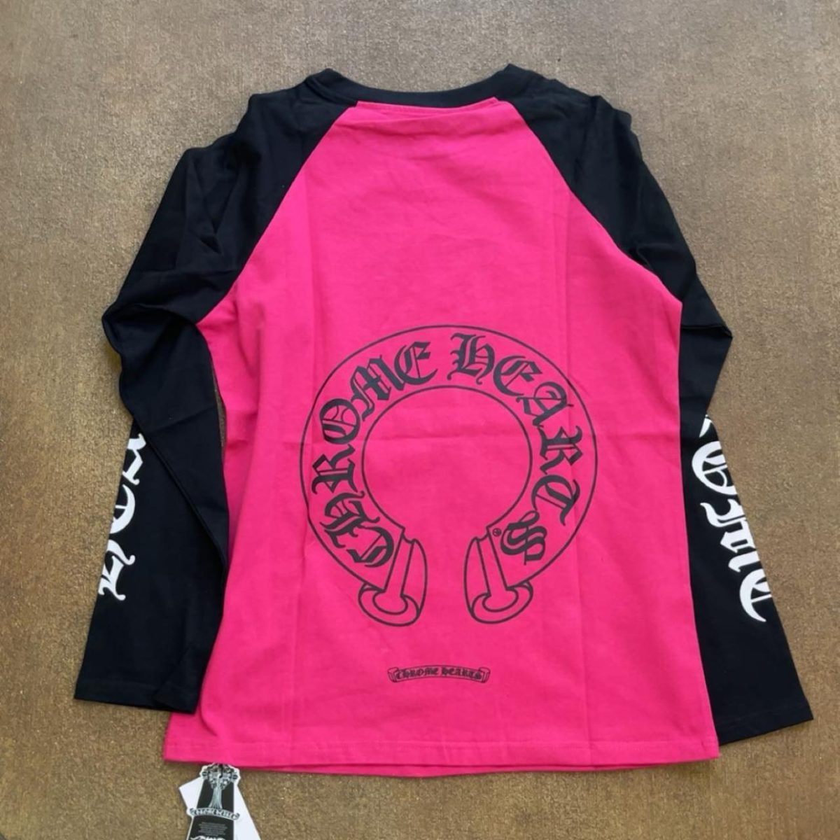 Chrome Hearts Men's Pink and Black Shirt - Image 2