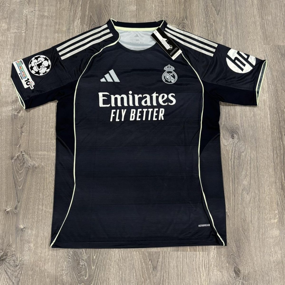 Adidas Men's Navy and Blue Shirt - Image 2