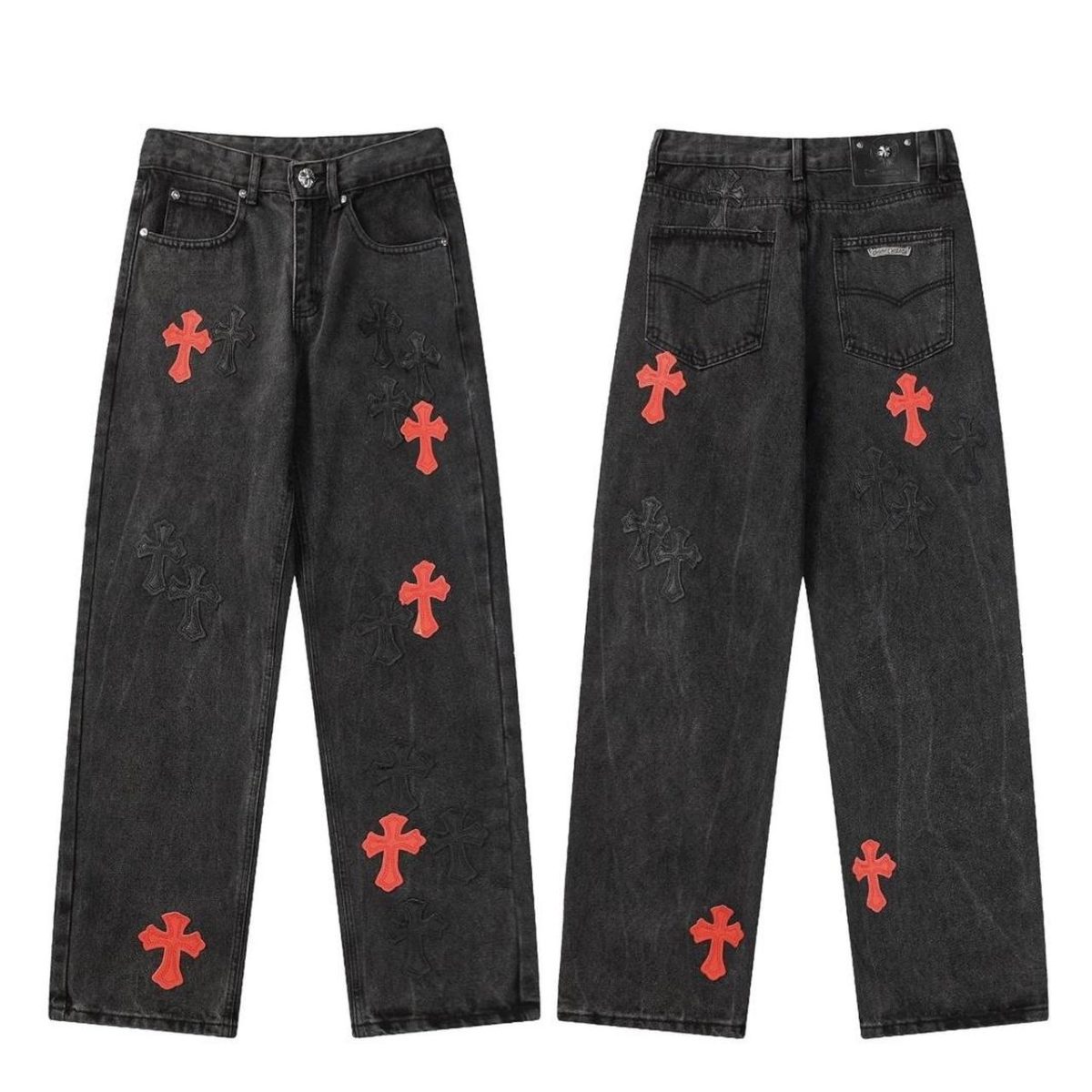 Chrome Hearts Men's multi Trousers - Image 1