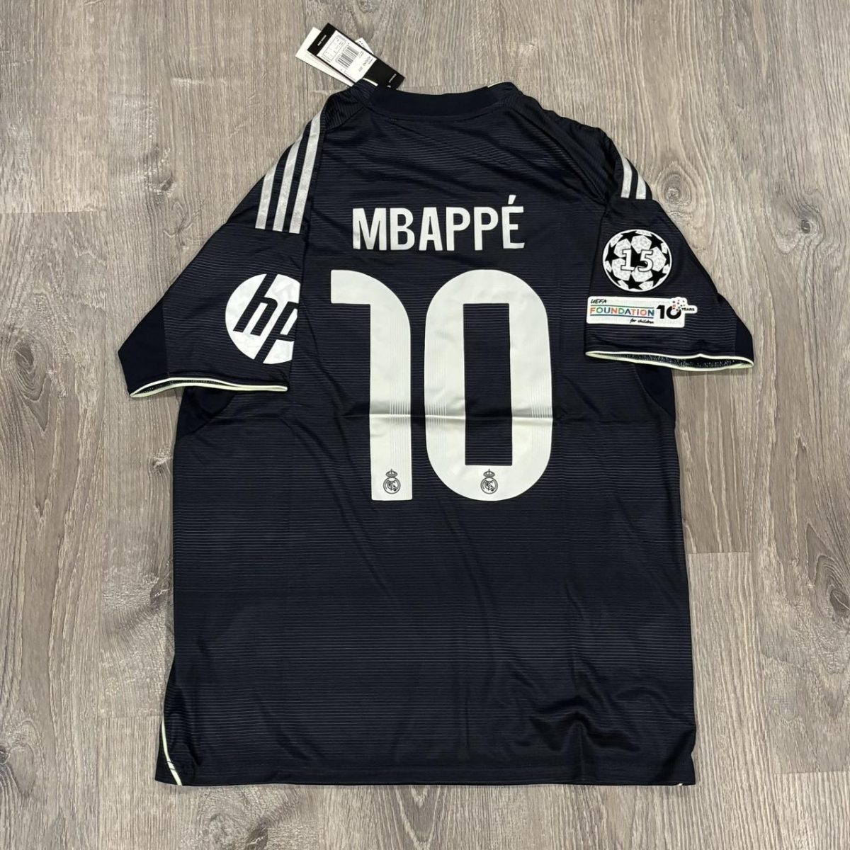 Adidas Men's Navy and Black Shirt - Image 1