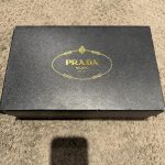 Prada Men's Red and White Trainers - Image 6